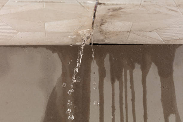 Professional Burst Pipe Cleanup technician working in Lawrence, KS